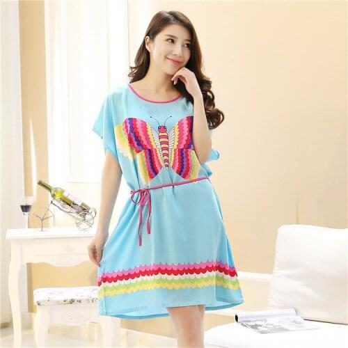 2018 hot nightgown women nightgowns summer style sleepwear AW7428