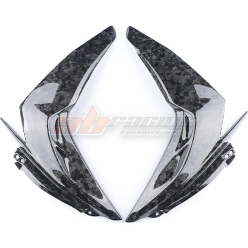 Side Panel Fairings Cover For Kawasaki Z1000 2014-2018 Full Carbon Fiber 100% Twill