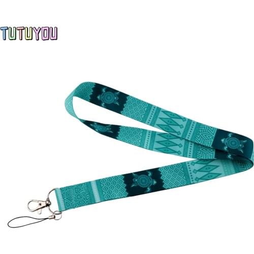PC3090 Sea Turtle Neck Strap Lanyard For Keys ID Card Gym Mobile Phone Straps USB Badge Holder DIY Hang Rope Lariat Lanyard