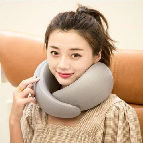 UBRUSH comfoft travel pillow neck cushion portable ergonomic airplane office plane neck head rest nap Sleep Massage pillows
