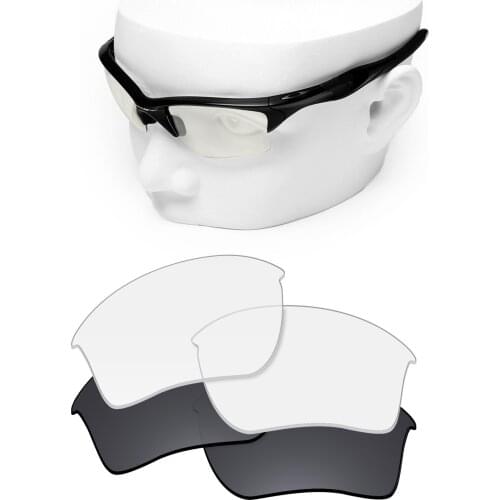 OOWLIT Anti-Fog Anti-Scratch Polycarbonate Polarized Lens for-Oakley Half Jacket 2.0 XL OO9154 Sunglasses
