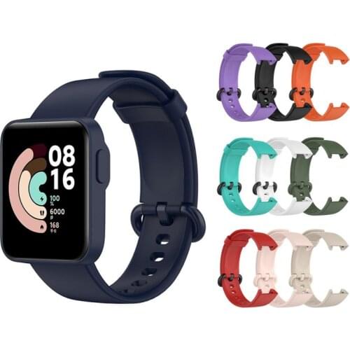 Strap For Mi Watch Lite/Redmi Watch Universal Replacement Wristband Silicone Strap For Mi Watch Lite/Redmi Smart Band Braclet
