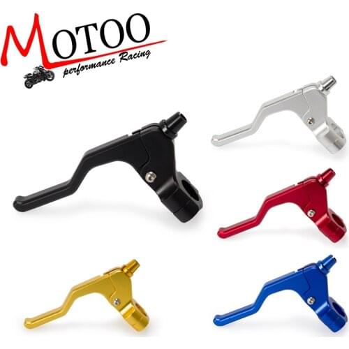 22mm Clamp Stunt Clutch Lever Left Performance Easy Pull Cable System For Honda CB500 Kawasaki NINJA Triumph Daytona