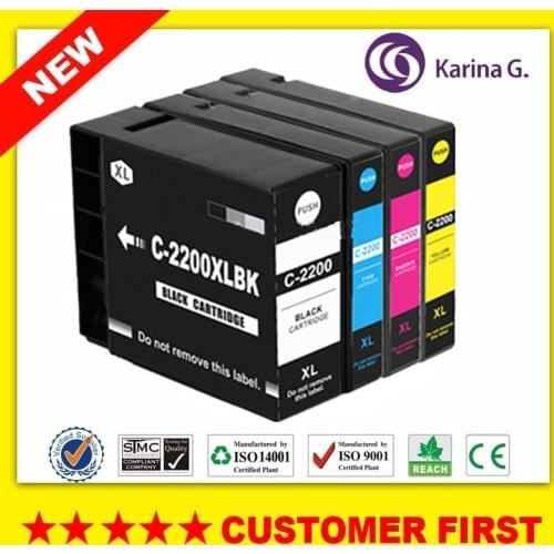 Compatible Ink Cartridge for PGI2200 PGI-2200 PGI2200XL Suit For Canon MAXIFY IB4020 iB4120 MB5020 MB5120 MB5320 MB5420 etc