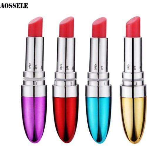 Female Masturbation Powerful Lipstick Vibrator Vibrating Egg Clitoris Stimulator Body Massager Bullet Vibrator Sex Toy For Women