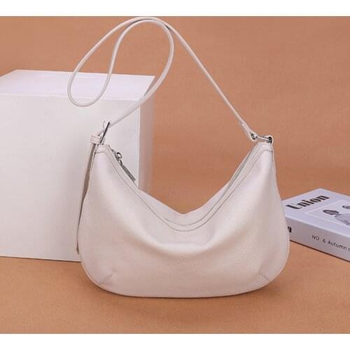 Genuine Leather Women Handbags Womens Bag Soft Cowhide Women Shoulder Bags Fashion Large Tote bag Designer Female Messenger Bag