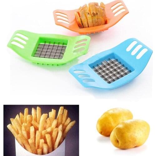 1Piece French Fry Potato Chip Cut Cutter Vegetable Fruit Slicer Chopper Chipper Blade Easy Kitchen Tools