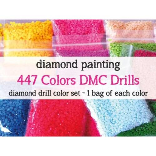 447colors Round/Square Resin for Diamonds Painting 5D Drill Diamond Mosaic Accessory Stone Color Diamond Sales Wholesale 1bag=1g