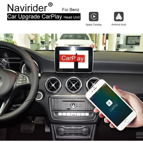 Apple CarPlay Android Auto Car Upgrade Screen For Benz A200 A180 A Class W176 GLA200 GLA 200 Audio GPS Navi Multimedia Head Unit