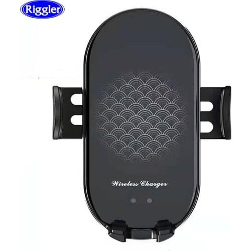 Wireless Car Charger Qi Automatic Clamp Fast Charge Mount forHuawei P40Pro Mate30 Pro forIphone11 XR XS MAX Car Holder