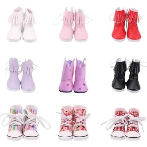 5*3 Cm Shoes High-top Canvas Boots For 14.5 Inch Nancy American Paola Reina Doll&BJD EXO Doll Boots Generation Girl`s Toy DIY