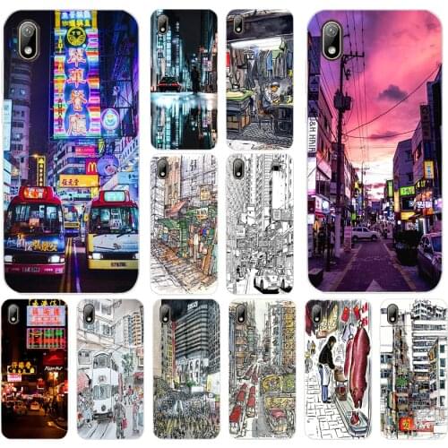 08 Hong Kong Silicone TPU Protective Cover Phone Case On Case For Huawei Y5 Y6 Y7 Prime 2019 Case Soft