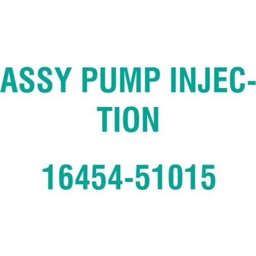 For Kubota 16454-51015 ASSY PUMP INJECTION