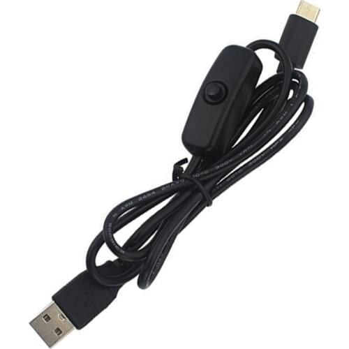 Raspberry Pi 3B Power Supply Cable Micro USB Charger Cable Wire With ON/OFF Switch For Raspberry Pi 3 Model B 3B