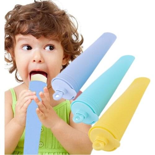 8PC Summer Popsicle Maker Lolly Mould Ice Square Tray DIY freeze Ice Cream Mold with Lids Kids Favorite