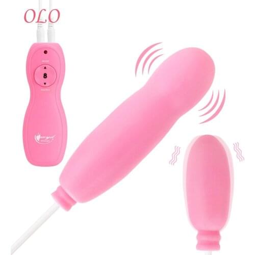 OLO G-Spot Bullet Vibrators Jumping Egg Vagina Balls Sex Toys for Women Clitoris Stimulator Vibrating Dildo Remote Control