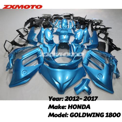 All Pearl White Full Fairing Kit Bodywork For 2012 to 2017 Honda GoldWing 1800 GL1800 2013 2014 2015 2016 Without AirBag Version