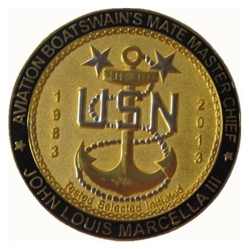 Custom 3D Promotion Ancient Gold Plating Metal Coin