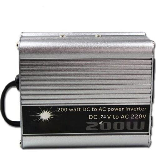 200W Watt Portable Car Automotive Power Inverter Charger Converter power transformer DC 12V to AC 220V Modified Sine Wave