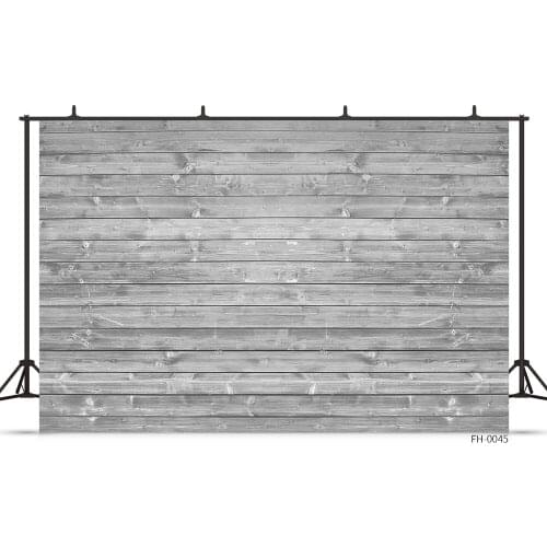 Gray Vintage Wooden Plank Board Wood Baby Shower Pet Cake Portrait Photography Backdrops Photocall Photo Background Studio Shoot