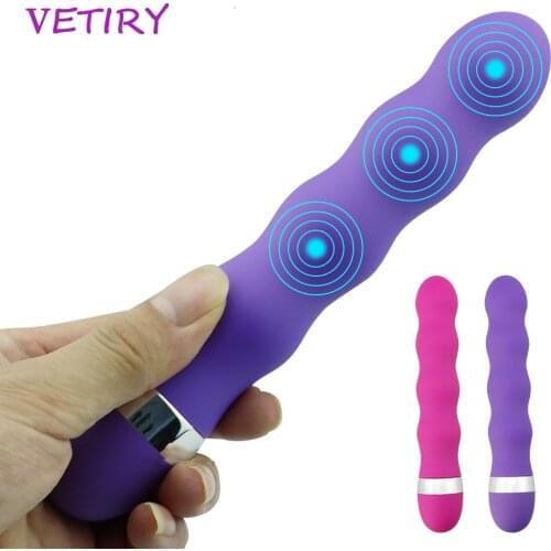 VETIRY Big Dildo Vibrator Realistic Dildo G Spot Vibrator AV Stick Magic Wand Anal Plug Clitoris Stimulator Sex Toys for Women