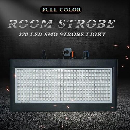270 SMD LED Strobe light full color RGB dj party light with remote room strobe