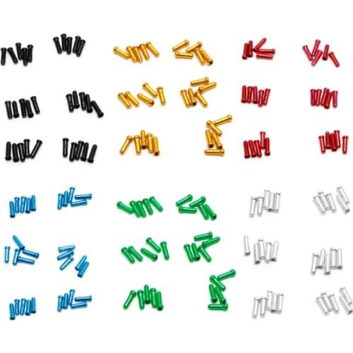 30Pcs MTB Bicycles Brake Wire End Core Cap Cable Aluminum Cover Gear Bikes Parts Q22F