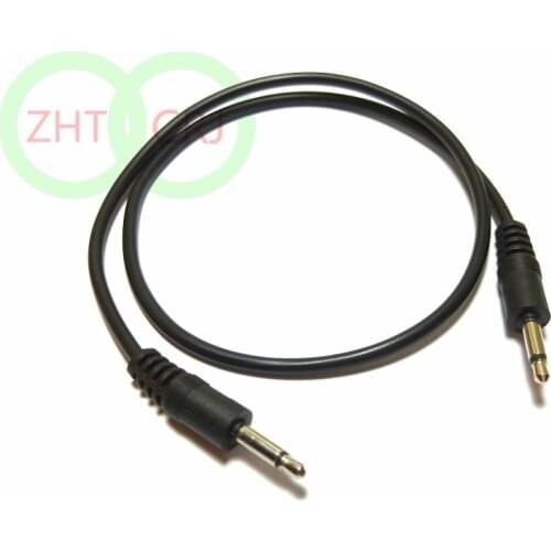 50pcs mini 3.5mm mono plug to 3.5mm mono audio cable 20cm 30cm 50cm 100cm