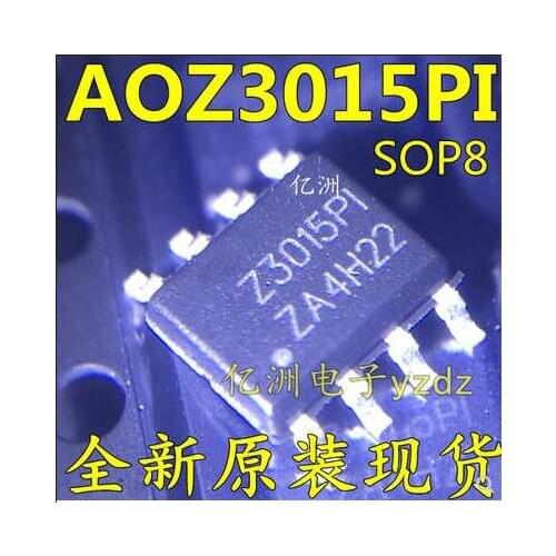 Free shipping 50PCS AOZ3015PI AOZ3015P AOZ3015 SOP8