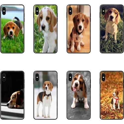 Beagle Dog Pup Puppy Love For Redmi Note 4 5 5A 6 7 8 8T 9 9S Pro Max Select Art Diy Luxury Black Soft Phone Case