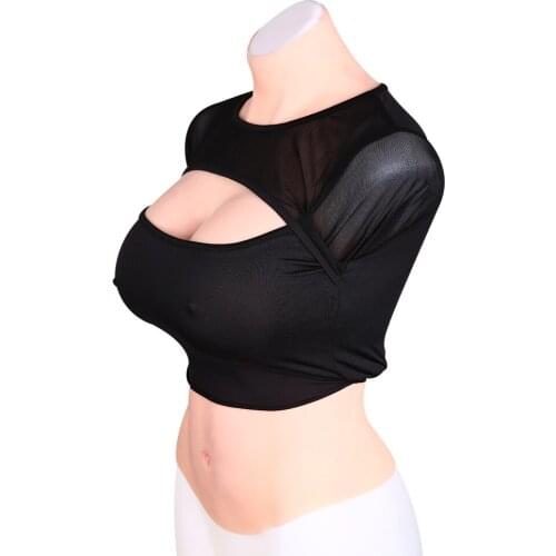 E/F Cup transgender crossdresser artificial silicone fake breast forms shemale Realistic crossdressing False Boobsal sissy