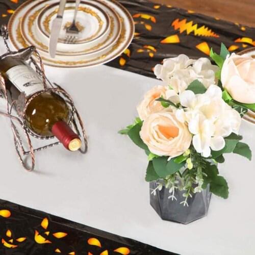 Lightweight High-quality Blood Handprints Ghost Halloween Disposable Tablecloth PE Tablecloth Terrific Party Supplies
