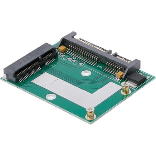 Mini PCI-E mSATA SSD To 2.5" SATA 6.0 GPS Adapter Converter Card Module Board