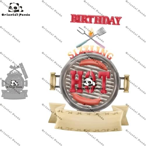 New Dies 2020 In the Garden Lily Metal Sizzling Hot Sentiments Dies diy Dies photo album cutting dies Scrapbooking Die new 2021