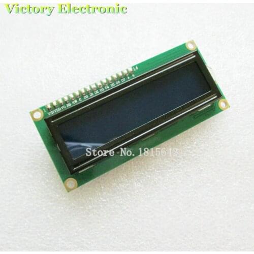 New LCD Module IIC/I2C 1602 LCD1602 LCD Screen Module Blue Screen White Code Backlight Wholesale M