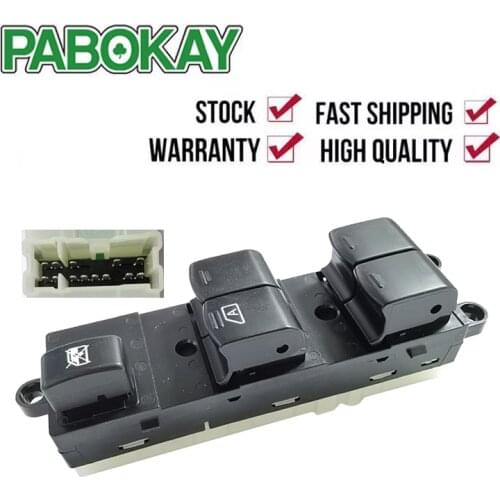 25401JD001 Schalter For Nissan Qashqai J10 2.0 dCi 4WD Navara D40 Vehicles Car QZ 25401-JD001 Power Window Switch
