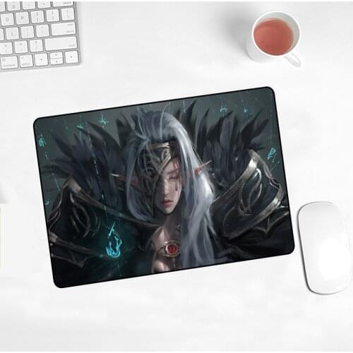Promotional Game Player Mouse Pad Anime Ghost Knife Green Dill PC Keyboard Natural Rubber 220X180X2MM Gaming
