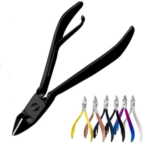 Manicure Nail Clipper Dead Skin Tools Gold and Sliver MultiColor Stainless Steel Cuticle Nipper Remover Scissors Finger Care