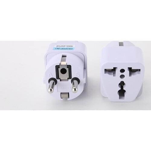Universal EU Plug Adapter Converter US AU UK To EU European AC Travel Power Electrical Socket Outlets