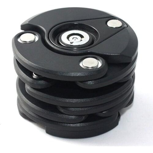 Bike Anti Theft Mini Foldable Chain Pword Lock Folding-Locks Hamburg-Lock Bicycle Cycling Locks