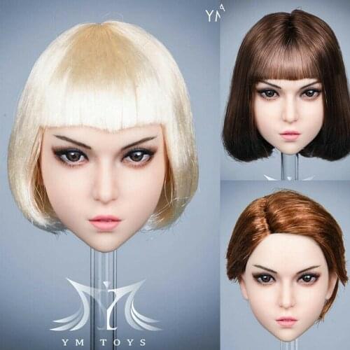 YMTOYS YMT037 1/6 female Mary head hair transplant 12" action figure accessories