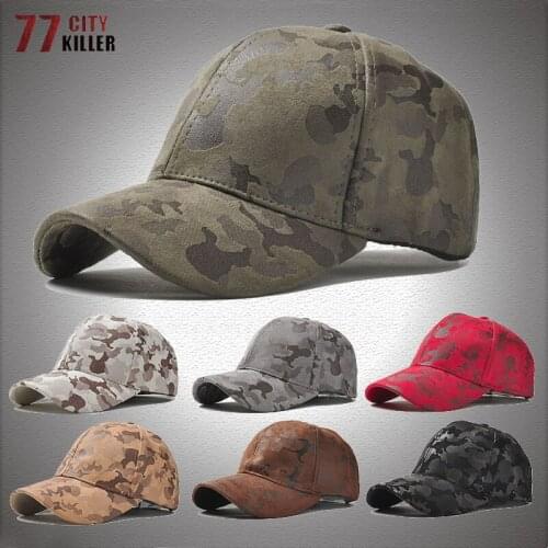 Suede Tactical Baseball Caps Men Camouflage Outdoor Sport Fishing Hunting Hiking Hat Mens Military Hunting Jungle Airsoft Cap
