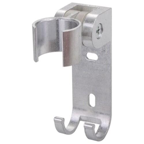 Wall mounted Aluminum shower head holder Bathroom fixture shower kits Adjustable shower head support holder 2 kinds holder