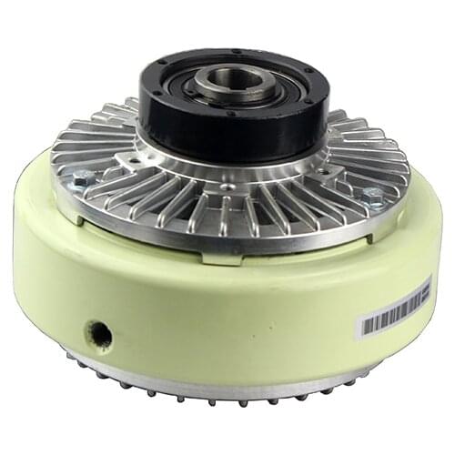 100N.M /10KG Hollow spindle magnetic powder clutch for printing machine , laminated