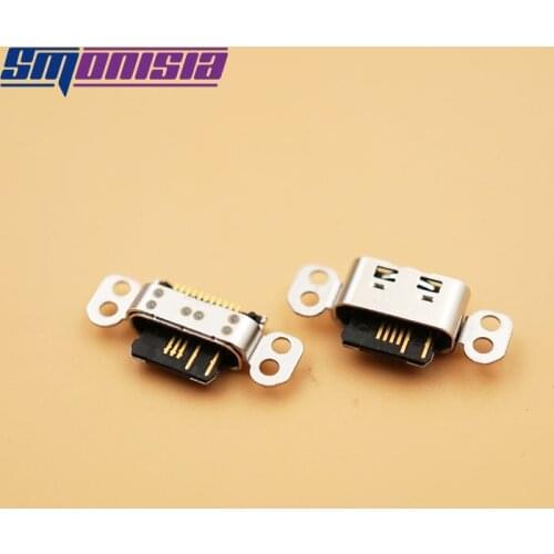 Smonisia 100pcs Type C Charging Port Plug Socket Micro USB Dc Jack Connector for MX6