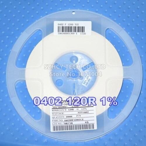 10000Pcs 0402 5.1KR 5% 1/16W RC-02W512JT New and origianl