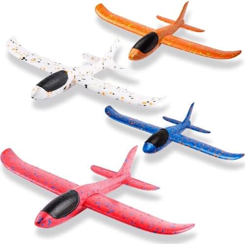 4Pcs Airplane Manual Models Throwing Outdoor Sports Toys for Challenging Game Plane Birthday Gift Airplane Toy for Boys & Girls