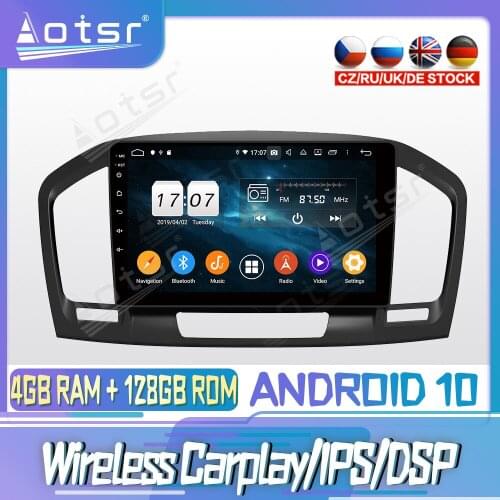 Android 10 PX6 128G For Opel Insigina 2009 2010 2012 DVD GPS Navigation Auto Radio Stereo Video Multimedia Player HeadUnit 2din