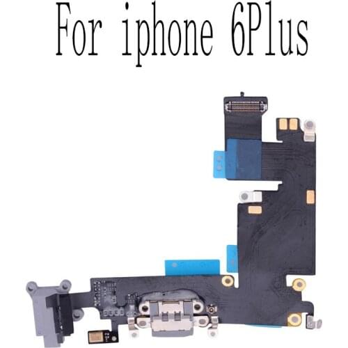 High Quality Charging Flex Cable For iPhone 5S SE 6 6S 7 8 Plus USB Charger Port Dock Connector With Mic Flex Cable