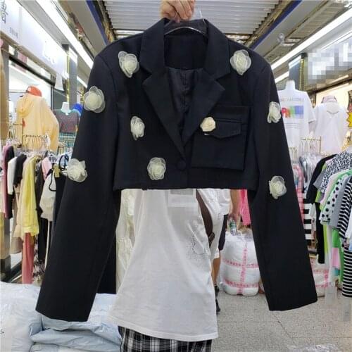 JSXDHK Women's Long Blazers